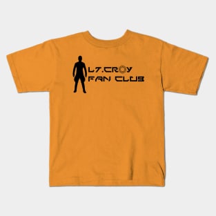 Lt Croy Fan Club Silhouette Kids T-Shirt